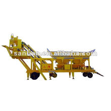 mobile concrete mixing plant